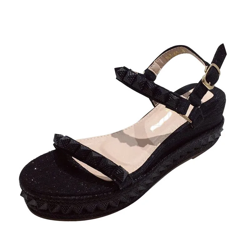 

"Women 'S new platform sandals fashion simple wedge sandals elegant comfortable breathable joker Women sandals