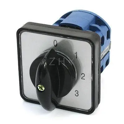 

Panel Mount 5-Position Universal Rotary Cam Changeover Switch CA10