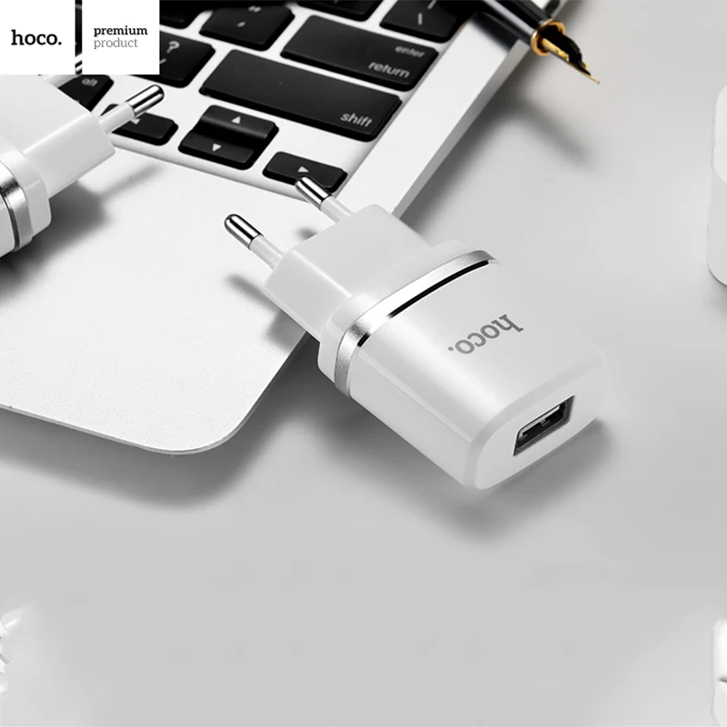 HOCO C11 10 шт./лот 5 в 1A USB зарядное устройство для iPhone 11 Xs Max ЕС вилка настенное зарядное устройство адаптер для samsung Xiaomi huawei