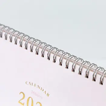 

2020 Desktop Standing Coil Paper Calendar Memo Daily Schedule Table Planner Year