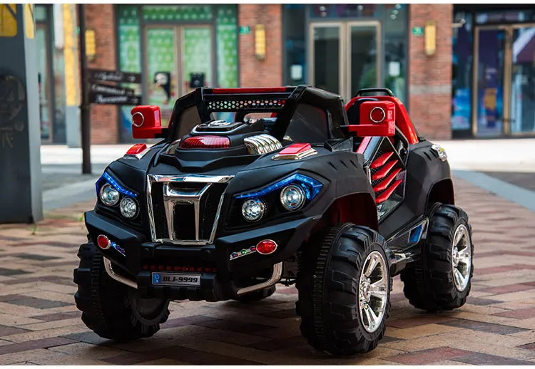 Электрический автомобиль для детей автомобили детские электрические колеса езды на автомобиле Электрические для детей дистанционные игрушки для катания детские машинки внедорожные