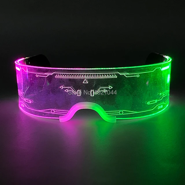 LED glasses STAR RAYS : have fun everywhere Lunettes Lumineuses