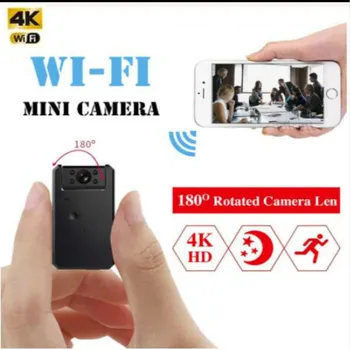 

2020 new Mini WiFi Camera 4K HD 1080P Video Audio Recorder with IR Night Vision Motion Detection Small Wireless Camcorder