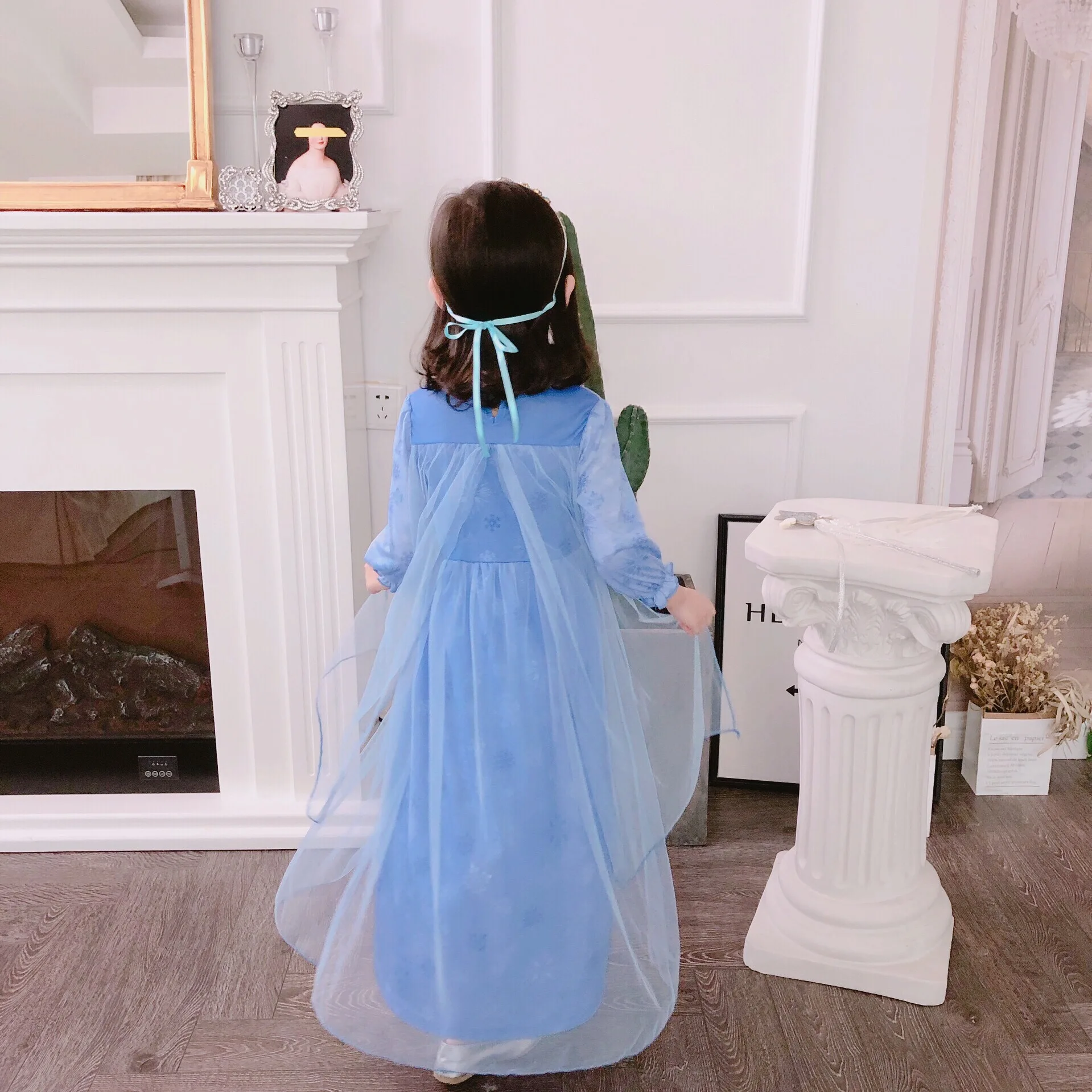 Frozen2 Эльза ботинки для Маскарадного костюма с названием песни «Маскарада, вечеринки в стиле «Аниме», Детский костюм на Хеллоуин; платья для девочек; Рождественский Костюм