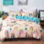 (Quilt cover + pillowcase) 3-piece set of sanded and non-fading quilt cover, skin-friendly single double quilt cover 