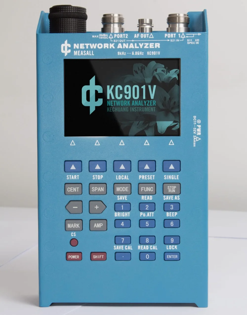 KC901V 6,8 ГГц скалярный сетевой анализатор, силовой генератор частоты развертки поля