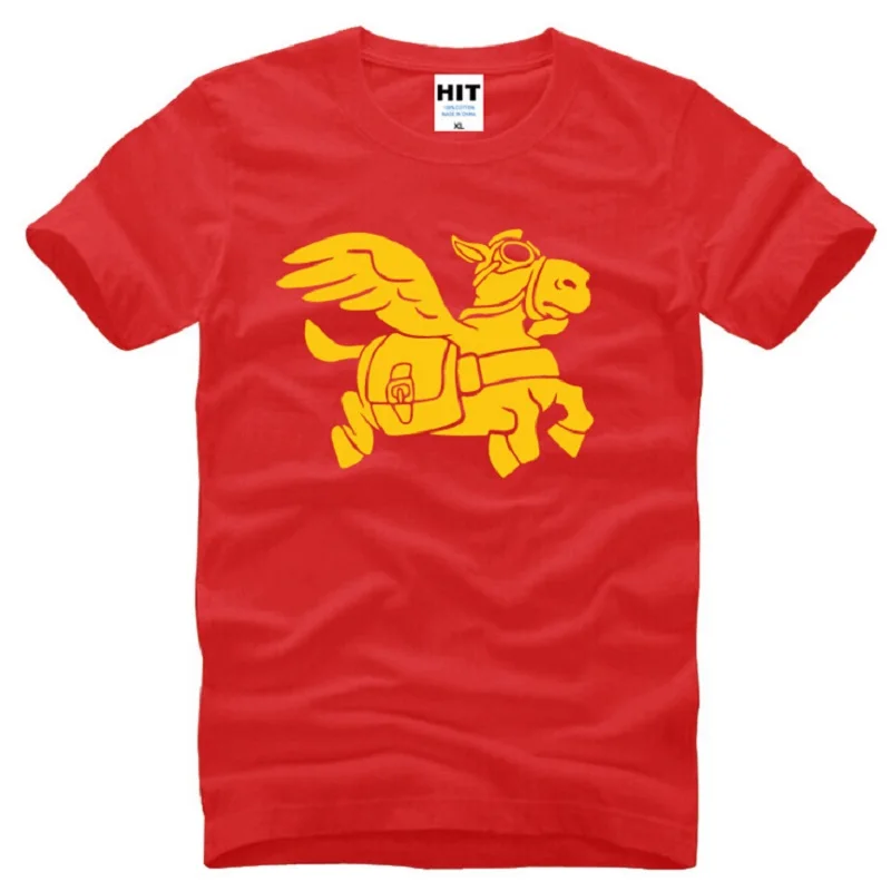  New Dota 2 Game T Shirts Men Cotton Loose Short Sleeve Flying God Donkey Printed Mens T-Shirt Fashi