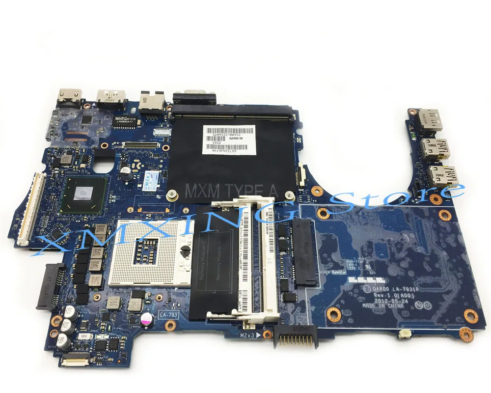 FULCOL для DELL Precision M4700 материнская плата ноутбука LA 7931P CN 035JKV 35JKV протестированная 100%