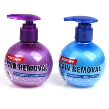 

220g Adult Toothpaste Whitening Teeth Stain Removal Whitening Baking Soda Toothpaste Passion Fruit Blueberry Soda Toothpaste
