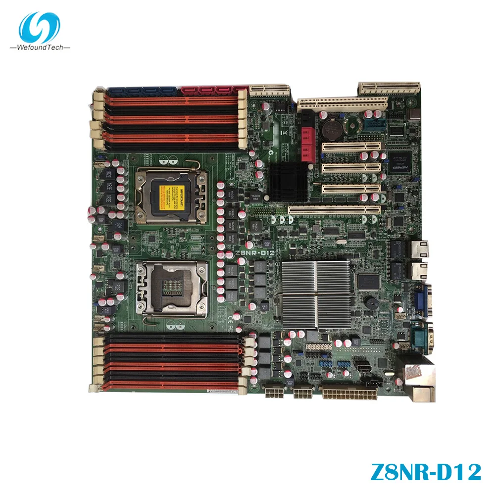 Материнская плата для сервера ASUS Z8NR-D12 LGA1366 X5650 5660 X58 X5677 высокое качество полностью