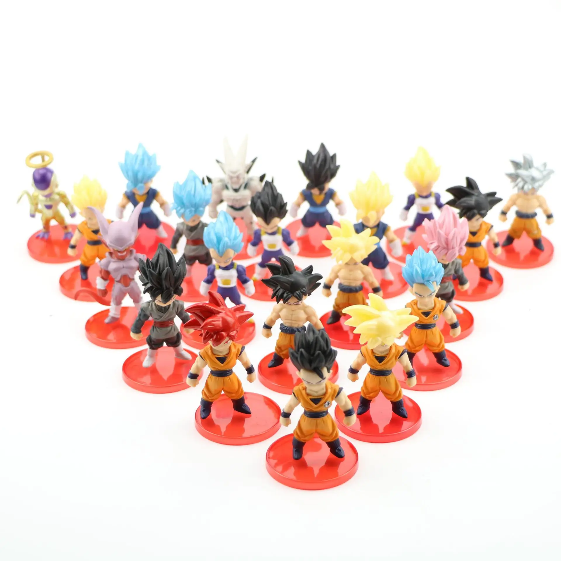 13pcs/set Anime Dragon Ball Z Characters Cute Version Figure Model Toys  8-9cm - AliExpress