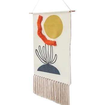 

Macrame Handmade Wall Hanging Tapestry Wedding Ceremony Backdrop Wall Art Wedding Home Living Room Home Decor