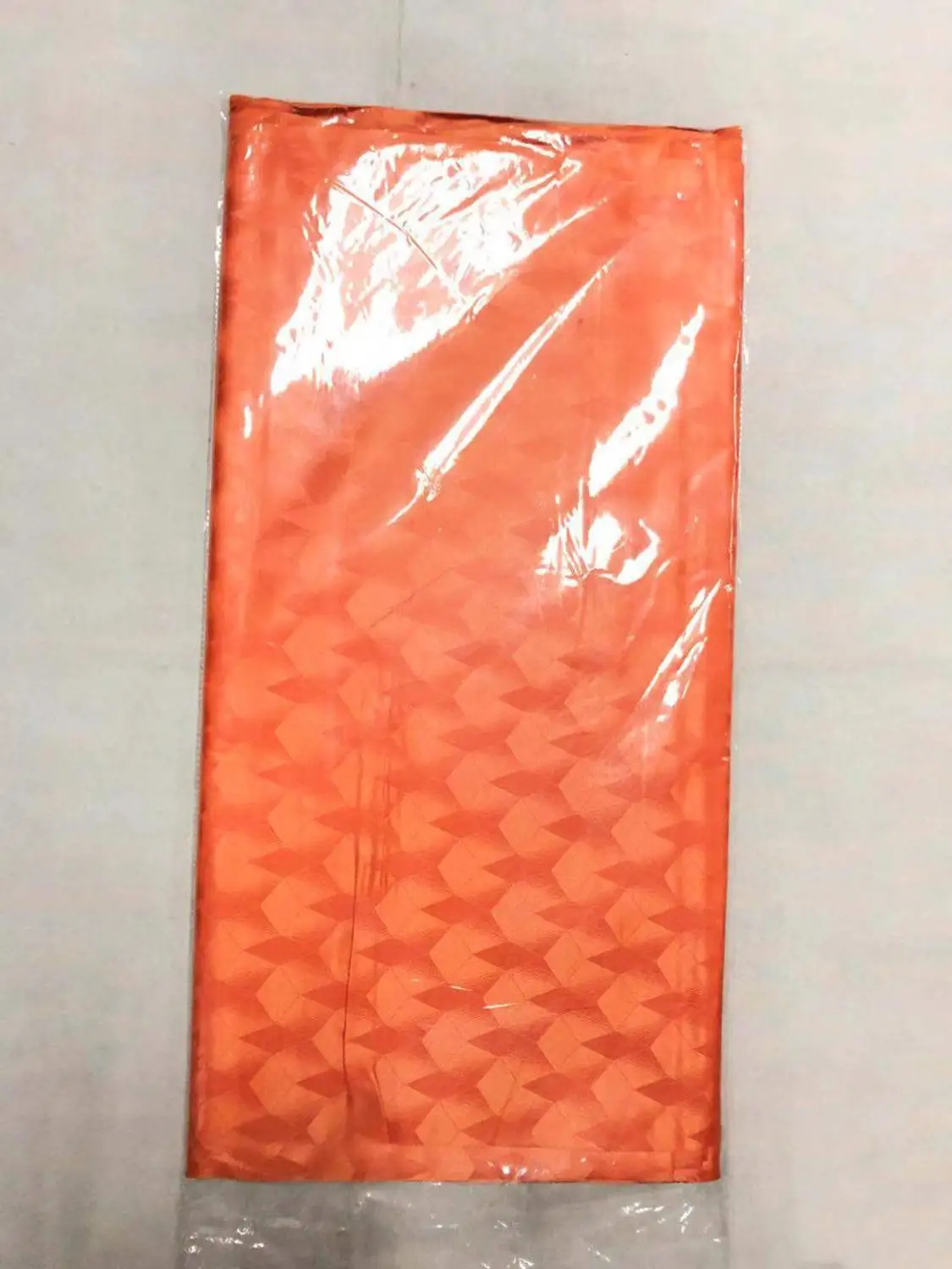 ACI Orange Bazin Riche Getzner Высококачественная африканская ткань для женщин новейший умывальник Riche Getzner мягкая морская парча 10 ярдов