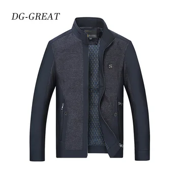 

Spring Autumn Men's Jacket Baseball Uniform Slim Casual Coat Mens Brand Clothing Fashion Coats Male Outerwear