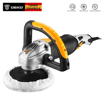 

DEKO DKPO18LD1 220V Electric Polisher 3200rpm180mm Variable Speed Auto Polishing Machine Car Polisher Floor Sanding Waxing Tools