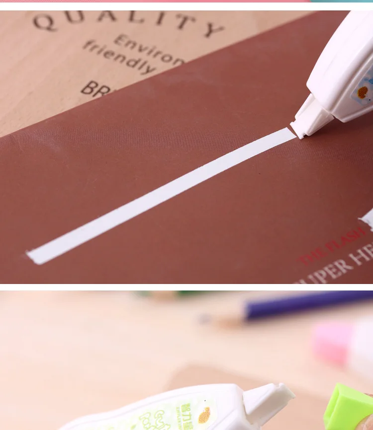 Cute candy color practical correction with promotional gifts stationery student prize school office supplies