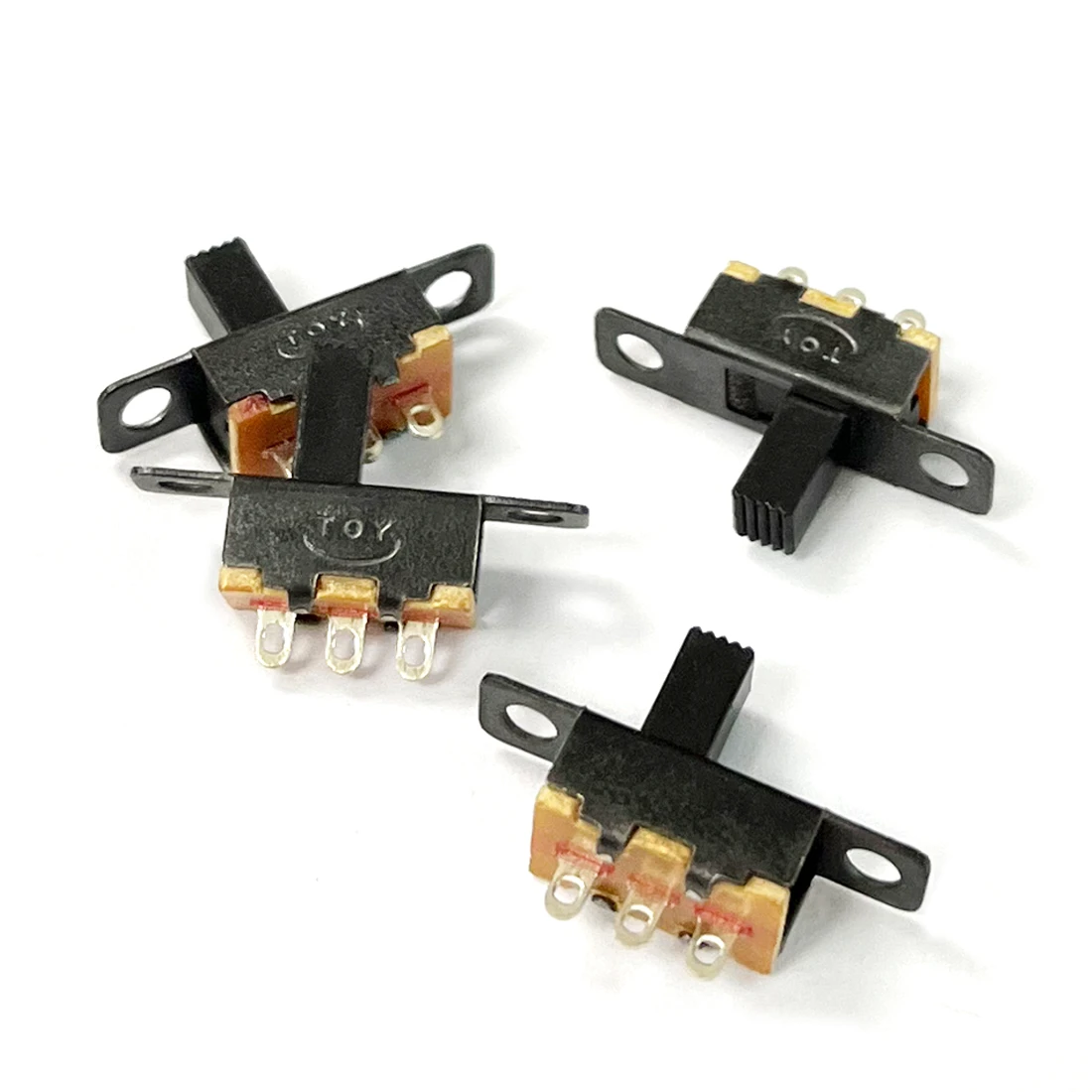 100pcs On-off slide switch mounting switch mini micro electronic switch 3 pins 100pcs On-off slide switch mounting switch mini micro electronic switch 3 pins