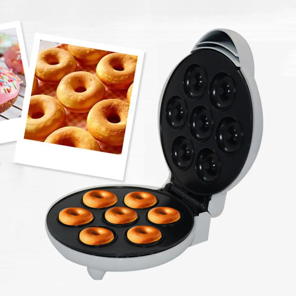 

Doughnut Maker Cake Donut Baking Electric Non-stick Cake Pan Breakfast Machine
