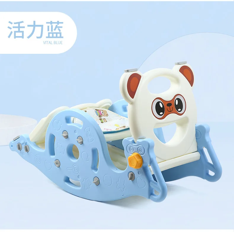 Children'S Indoor 2-In-1 Slide Swing Chair Baby Slide Children'S Folding Shooting Horse 15 Children'S Indoor 2-In-1 Slide Swing Chair Baby Slide Children'S Folding Shooting Horse