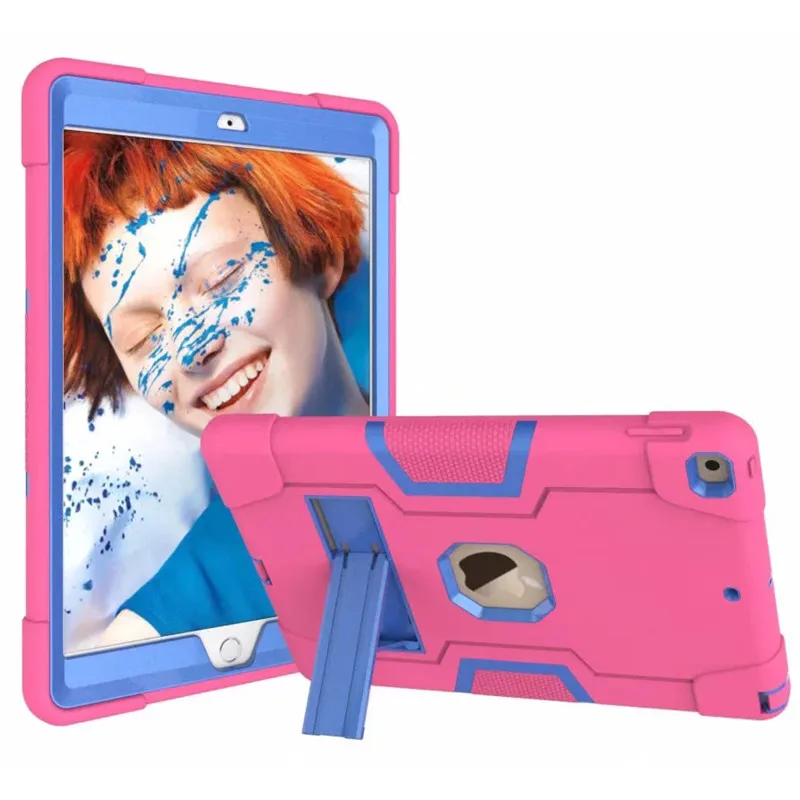 Планшет жесткий чехол в робот-стиле для iPad Pro 10,2 чехол Kickstand защита экрана ударопрочный