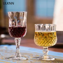 ULKNN 2 шт./компл. без примесей свинца и с украшением в виде кристаллов Стекло Шампанское Коктейльные бокалы для тостов вино Стекло es Кубок Свадебная вечеринка подарки питьевой воды