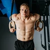 Carbon Gymnastics Hand Grips For Weight Lifting Palm Protector Pull ups Crossfit Workout Gym Grip Gloves Fitness Dumbbell 5