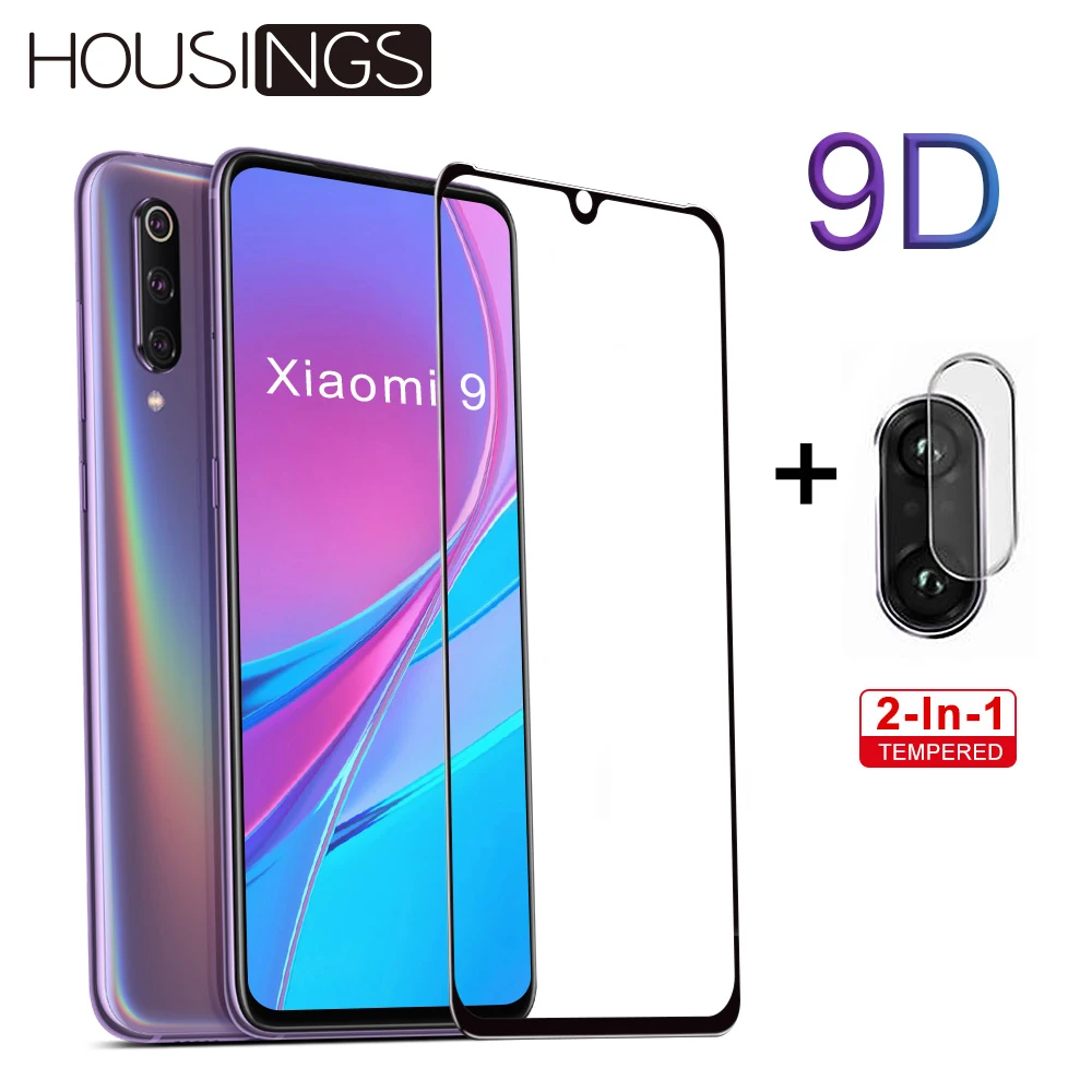 9D закаленное стекло для XiaoMi Redmi Note 7 Pro полная защита 9 Se камера Len стеклоплёнка на