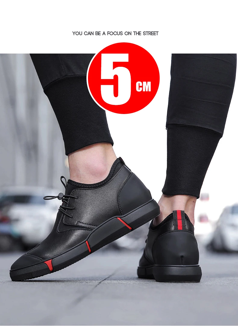 Misalwa, 5 см/7 см, визуально увеличивающие рост, мужская обувь из спилка, увеличивающая рост повседневные кроссовки, модные удобные Универсальные мужские туфли