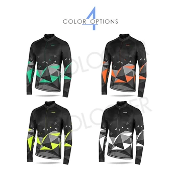

Cycling Shirt Clothes Clothing Jacket Maillot Ropa Jersey Long Sleeve Winter Fleece Men Ciclismo Thermal Bike Mtb Bicicleta