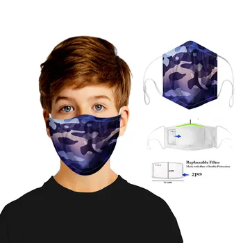 

1pc Dustproof Windproof Foggy Haze Pm2.5 Health Care With Health Care Gasket Face Cover Filter Warm Dust Health Care mirror