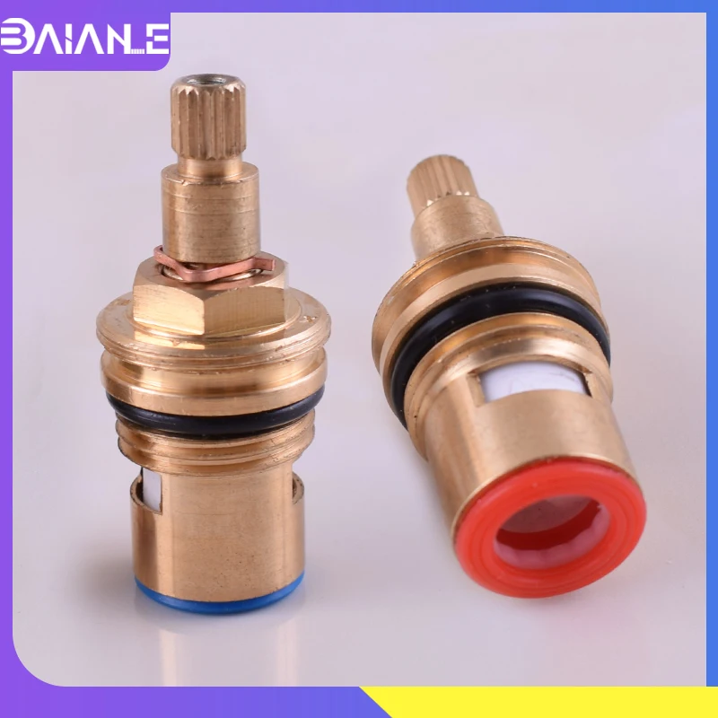 Faucet Cartridge Brass Ceramic Faucet Cartridges Hot And Cold Water Quick Opening Shower Faucet