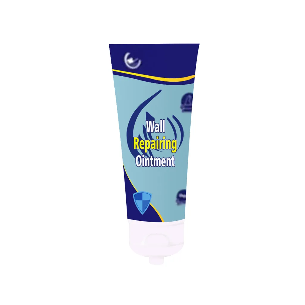 Wall Repair Cream Non-toxic Wall Repair Paste Wall Repairing Ointment White Latex Wall Repair Cream Wall Cracks Waterproof - Цвет: Blue