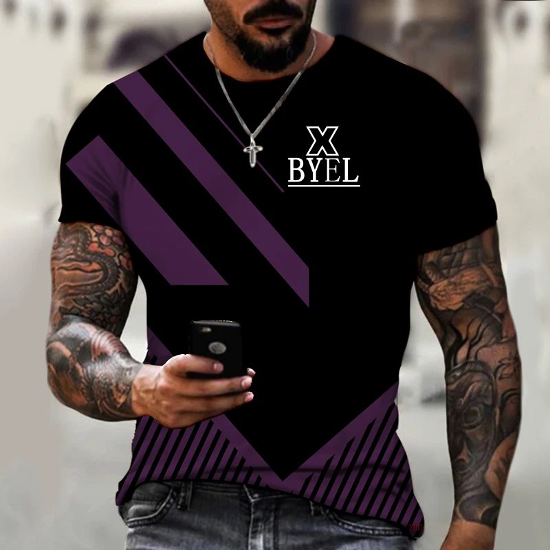 Camisas de marca para hombre, diseño exclusivo, Fashionistas, patrones de impresión 3D, holgadas de gran tamaño, personalidad cómoda, 6XL|Camisetas| -