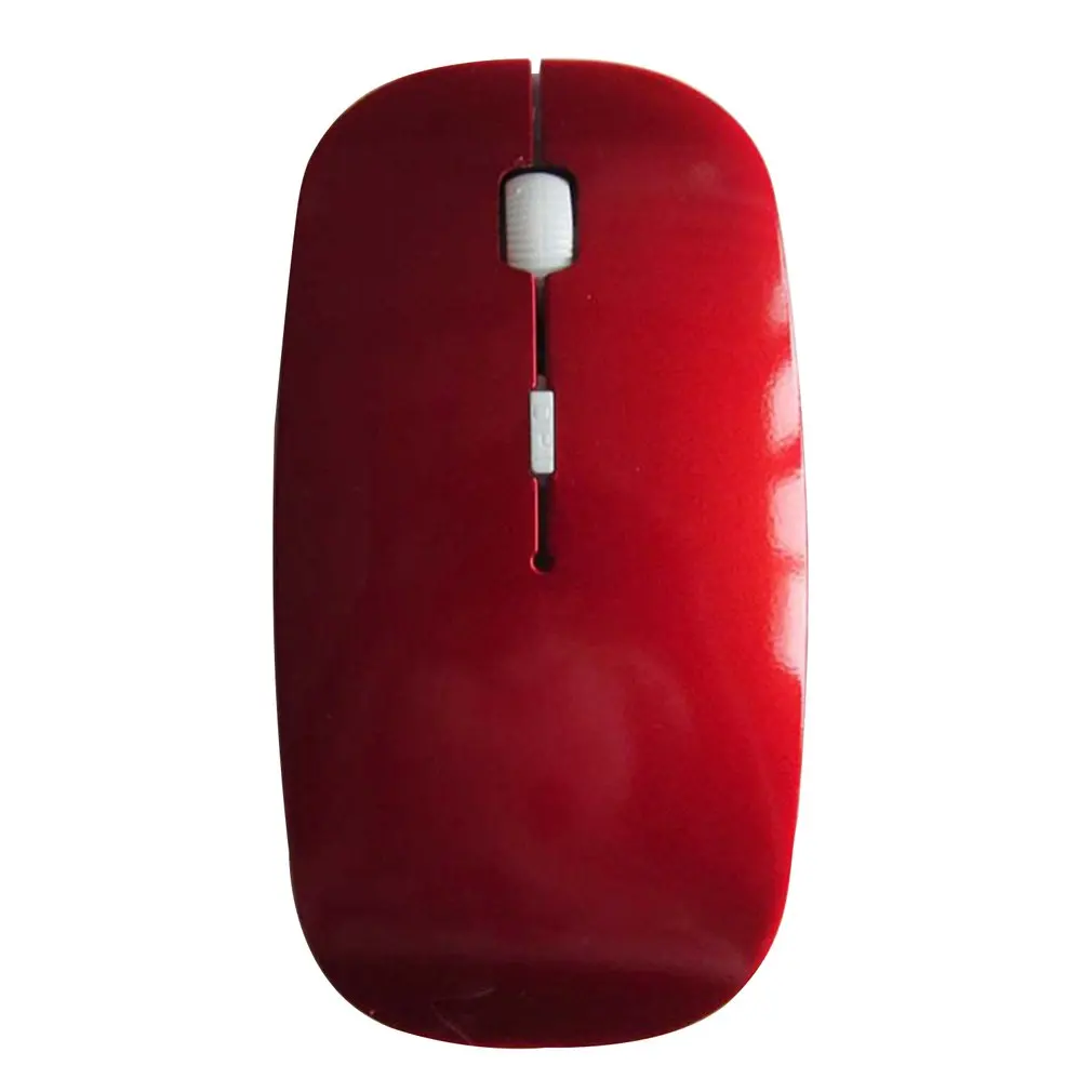 1600 dpi USB оптическая 2,4G беспроводная мышь с приемником Супер тонкая мышь для ПК и ноутбуков