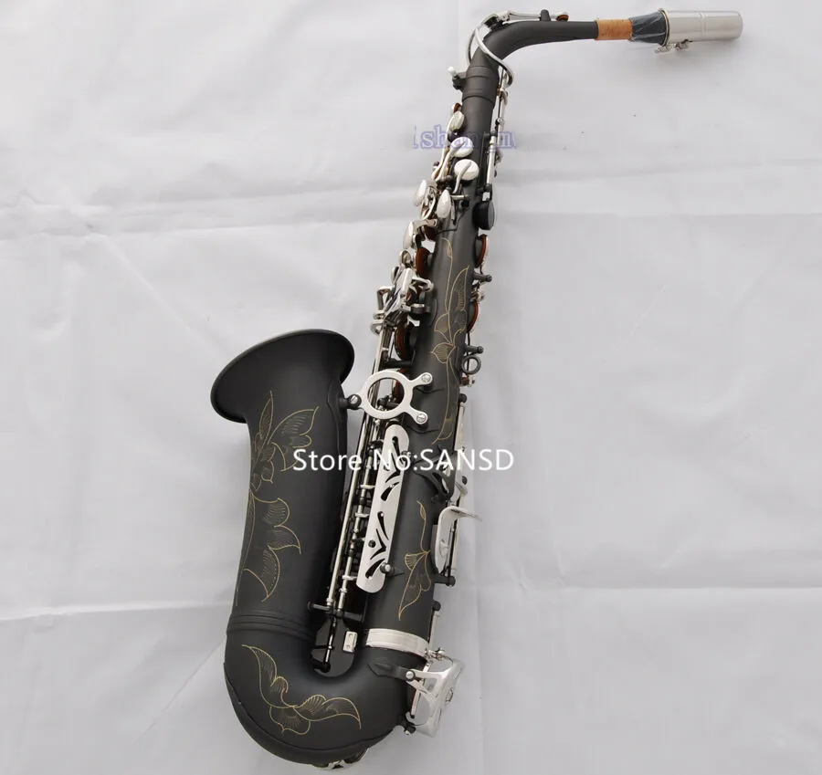 Brand New JUPITER Alto Saxophone Eb Tune Black Nickel Professional