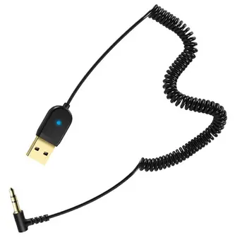 

Wireless USB Dongle Cable Car 3.5mm Jack Aux Bluetooth5.0 Audio Receiver Adapter 667F