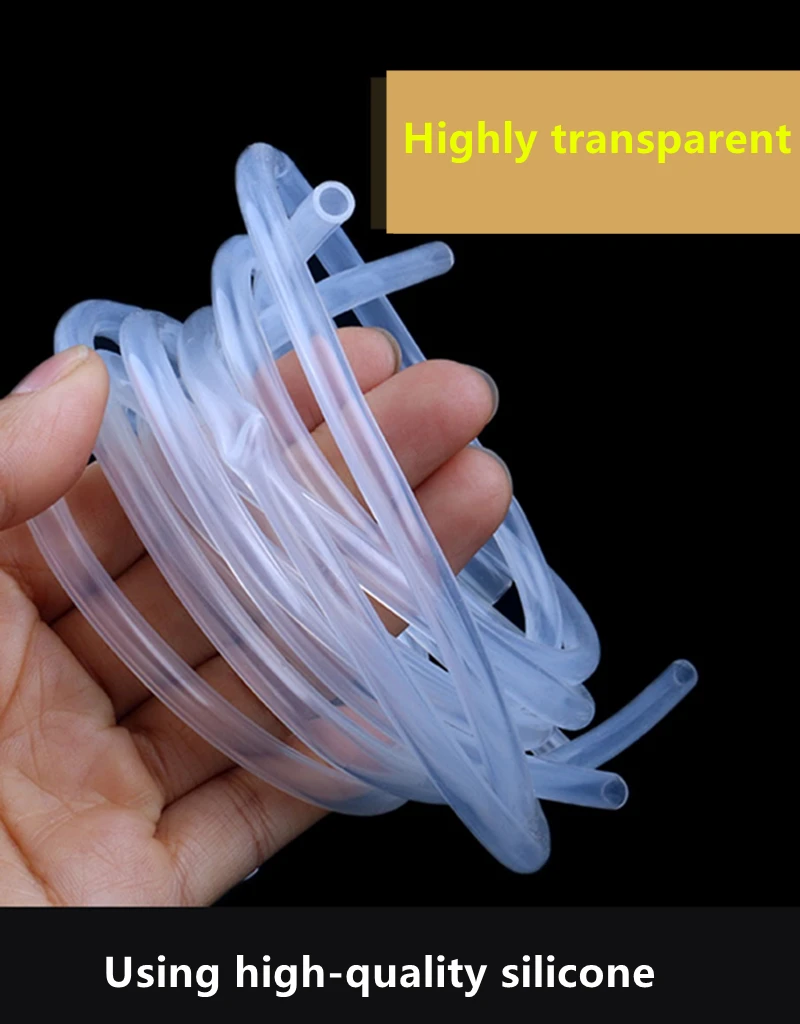 Tuyau En Silicone Transparent De Qualité Alimentaire, Tuyau En Caoutchouc Souple, Tuyau à Lait