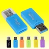 Mini USB 2.0 Card Reader High Speed For TF Micro SD Card USB Transmission Pictures Video Films Share For Cellphone Memory Card