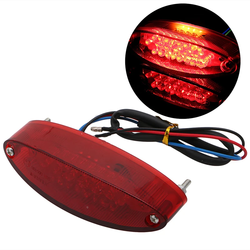 

DC 12V 28LED Motorcycle ATV Dirt Bike Brake Stop Running Tail Light Universal