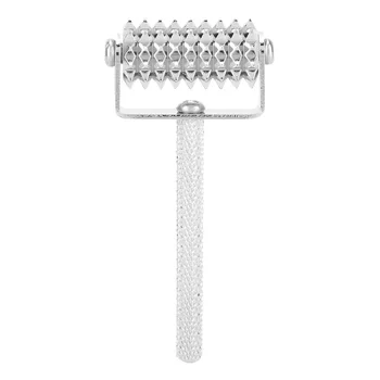 

Portable Multi-Functional Facial Spring Needle Rolling Massage Roller Massager Durable Sturdy Massage Roll Small Face Roll Tool