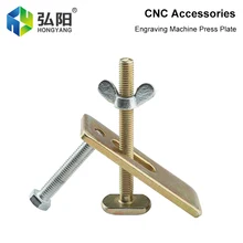 

CNC Milling Engraving Machine Parts Pressing Plate Metal Clamp Fixing Device 80mm 100mm, Pressing Plate Of T-Slot Table