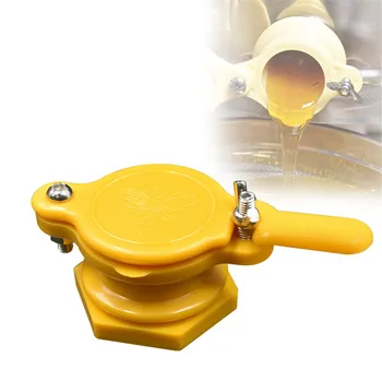 

Plastic Bee Honey Tap Gate Valve Beekeeping Extractor Bottling Tool good seal Reusable durable Non-toxic Creative practical