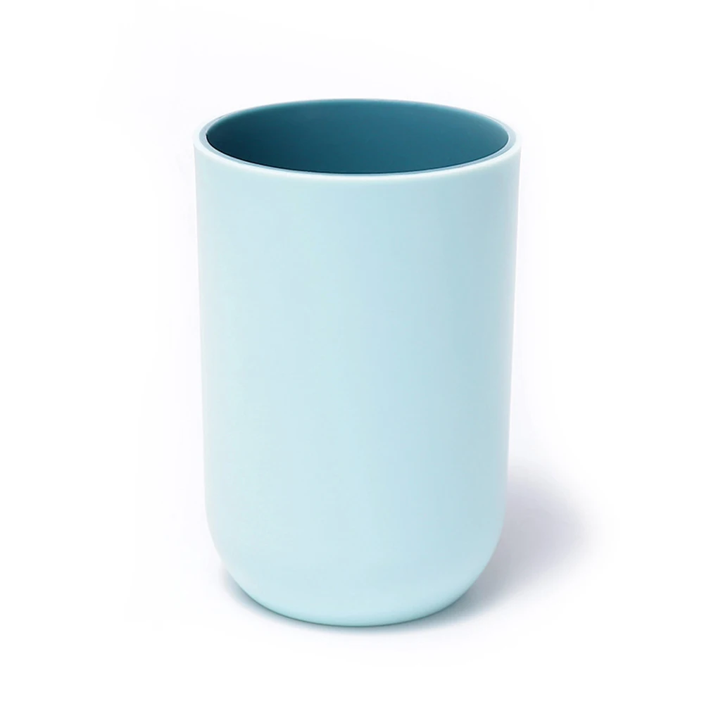 Простая двухцветная щетка My Teeth Cup, чашка для ванной, чашка для воды, простая креативная домашняя зубная щетка, чашка