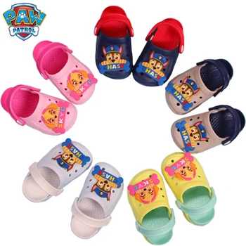 

Original Paw patrol 2020 kid summer children's hole shoes EVA non-slip home leisure 1-3 years old sandals and slippers