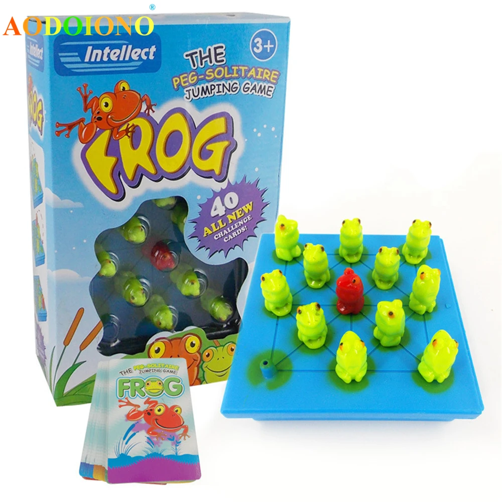 Frog Puzzle Board Game Toys Family Party Friends 3-7 Years Old Jumping Game  Best Gift for Children Kids Funny Intellect Toy - AliExpress Toys & Hobbies