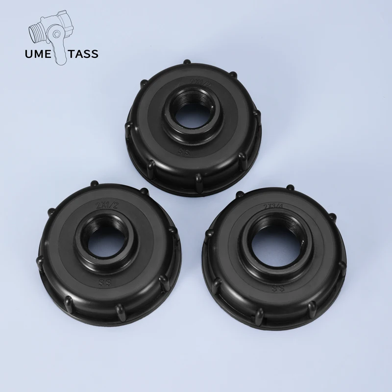 Прочный фитинг для резервуара с водой S60X6 резьба 1/2 &quot3/4" 1 "садовый шланг