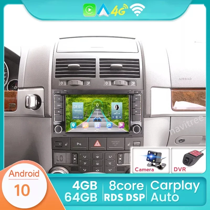 Мультимедийная магнитола для VW/Volkswagen/Touareg/Transporter T5 7 дюймов Android | Автомобили и