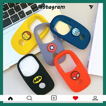 

Cute Cartoon Silicone Cover for Apple Magic Mouse 2 / 1 Case Protect Case Smart Mouse Anti-shock Case Accessories Dustproof Bag
