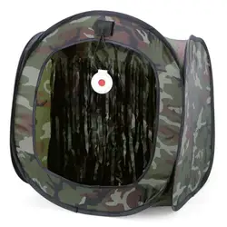 Tactical Shooting Target Tent Foldable Portable Camouflage Training Hunting Shooting Targets Airsoft Paintball Target Box