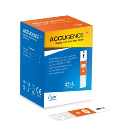 Precision Multi-Function Health Monitoring Device for Blood Ketone, Uric Acid, and Glucose Levels (UA test paper 25pc)